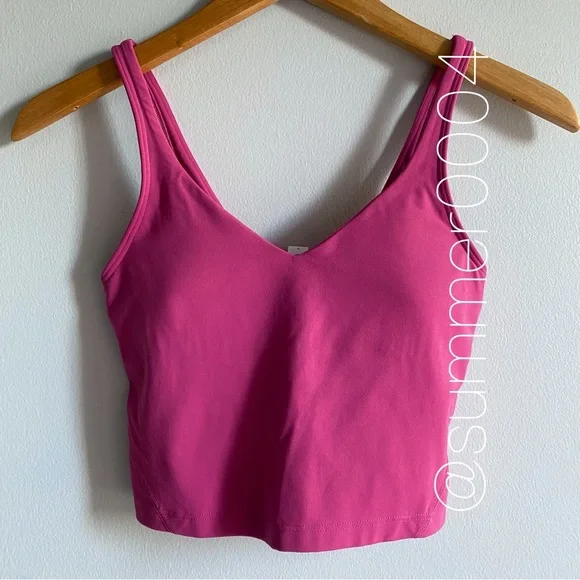 Lululemon Align Tank Top Pink Lychee 4 - Picture 1 of 8